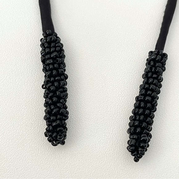 Sue Wong Nocturne Vintage 90s Embroidered Bead Detail Fairy Goth Halter Dress 6 - Picture 12 of 16